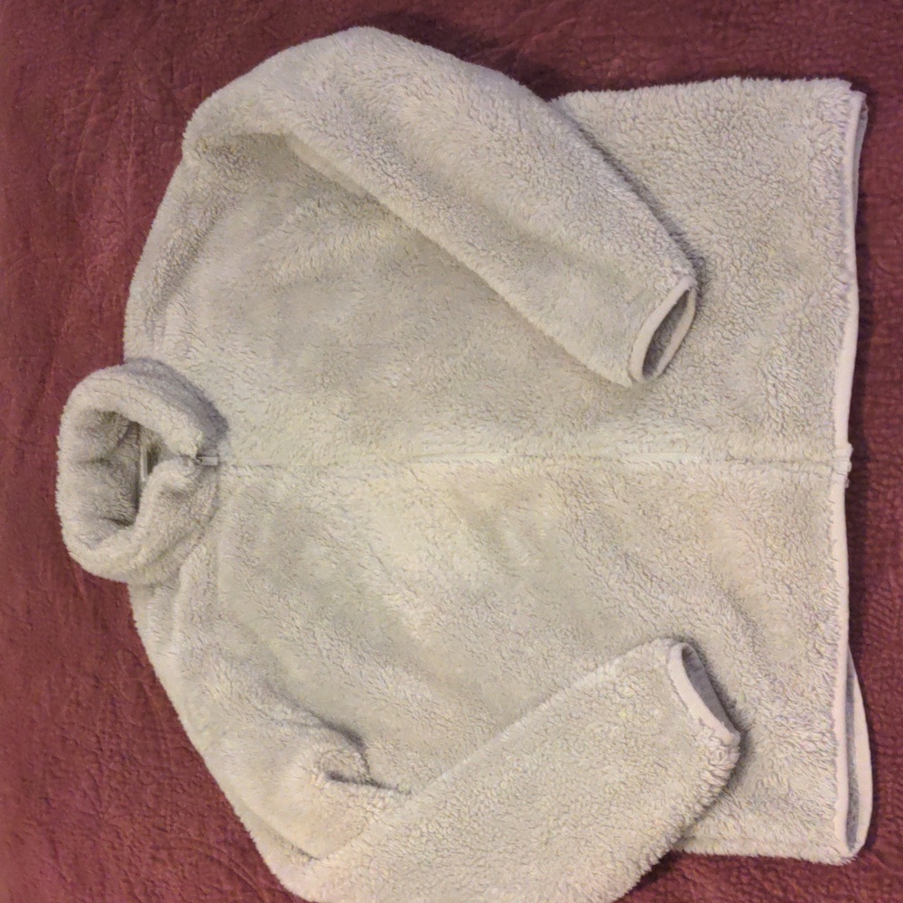 PINK fuzzy sweatshirt